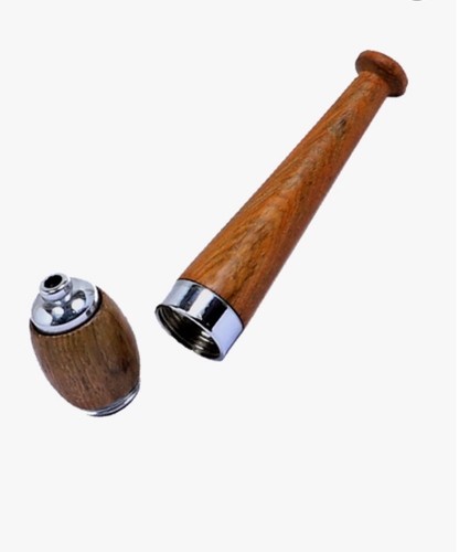 Small teak zeppelin baseball - small,