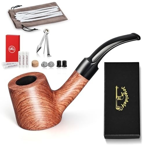 Rosewood tobacco pipe set - tobacco,