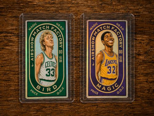 Magic head larry bird - bird,
