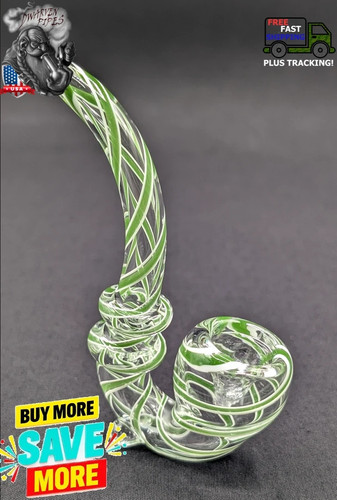 Inch tobacco sherlock glass - 4",