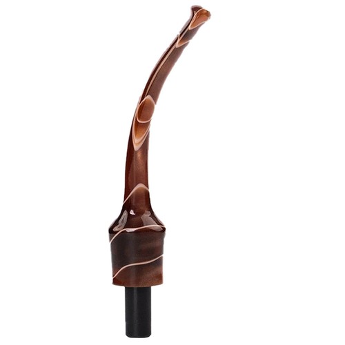 Acrylic bent saddle stem - acrylic,