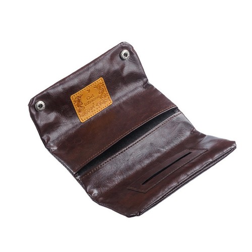 Leather tobacco pouch rolling - tobacco,