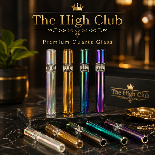 Pack quartz glass chillum - 4,