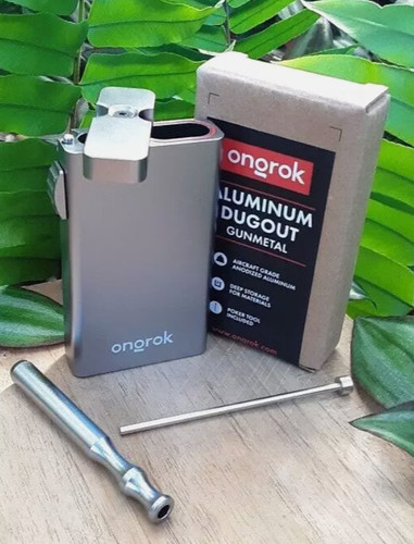 Ongrok aluminum dugout - dugout, tobacco