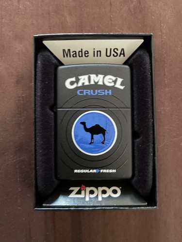 New camel crush zippo - crush, lighter