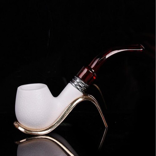 Classic curved stem - classic, tobacco