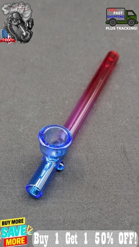 Clear glass tobacco - 5.5",